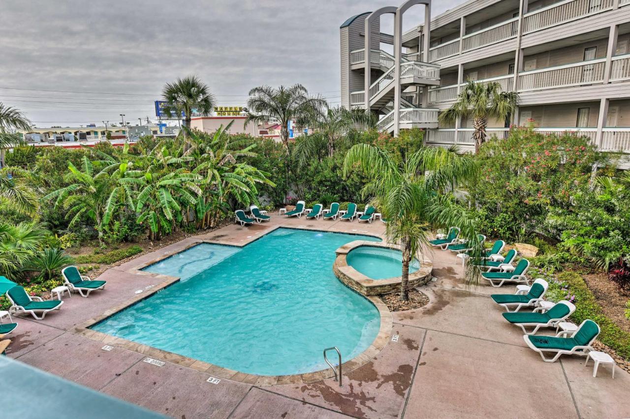 Galveston Condo With Oceanfront Views And 2 Pools Buitenkant foto